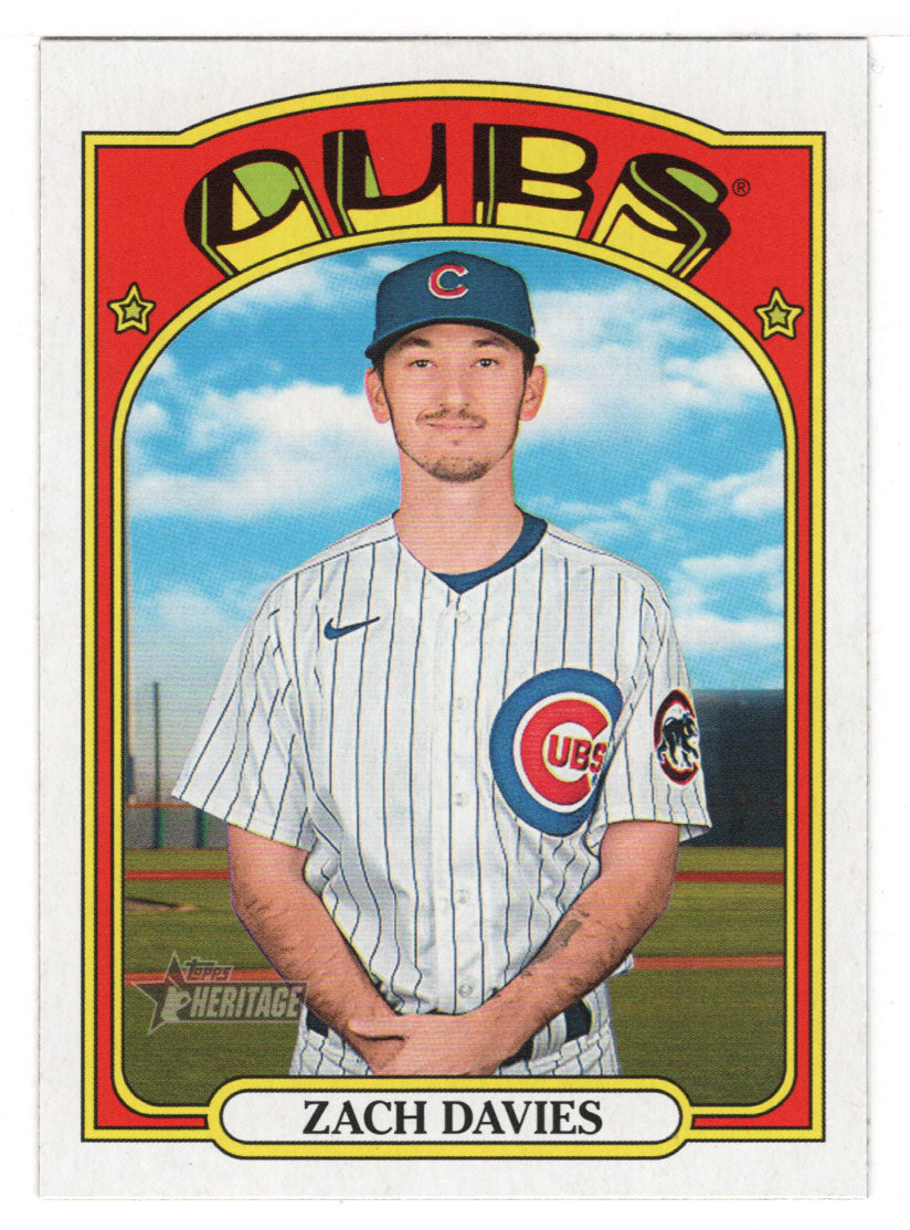 Zach Davies - Chicago Cubs (MLB Baseball Card) 2021 Topps Heritage # 643 Mint