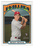 Mickey Moniak RC - Philadelphia Phillies (MLB Baseball Card) 2021 Topps Heritage # 653 Mint