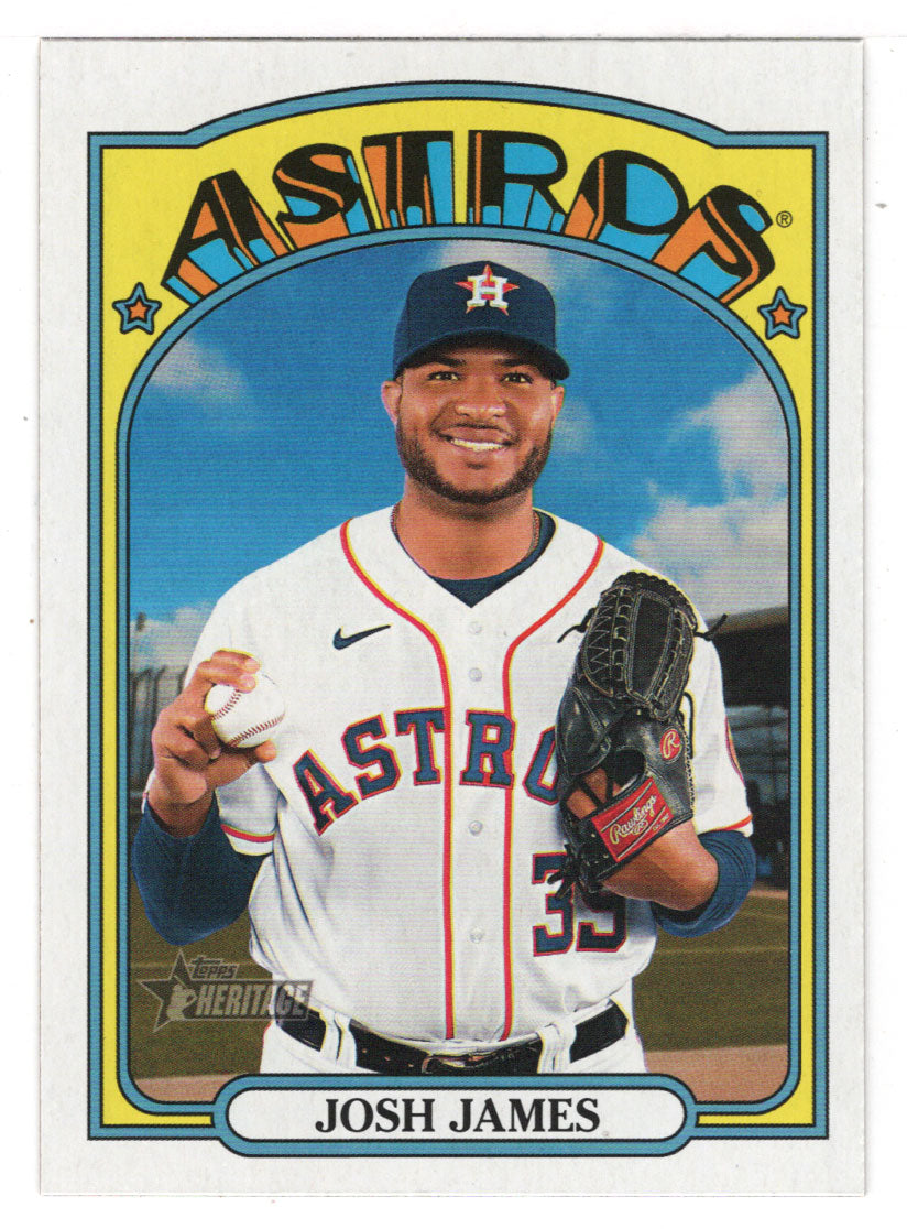 Josh James - Houston Astros (MLB Baseball Card) 2021 Topps Heritage # 657 Mint