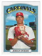 Johan Oviedo RC -  St. Louis Cardinals (MLB Baseball Card) 2021 Topps Heritage # 661 Mint
