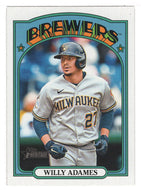 Willy Adames - Milwaukee Brewers (MLB Baseball Card) 2021 Topps Heritage # 662 Mint
