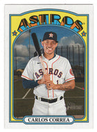Carlos Correa - Houston Astros (MLB Baseball Card) 2021 Topps Heritage # 666 Mint