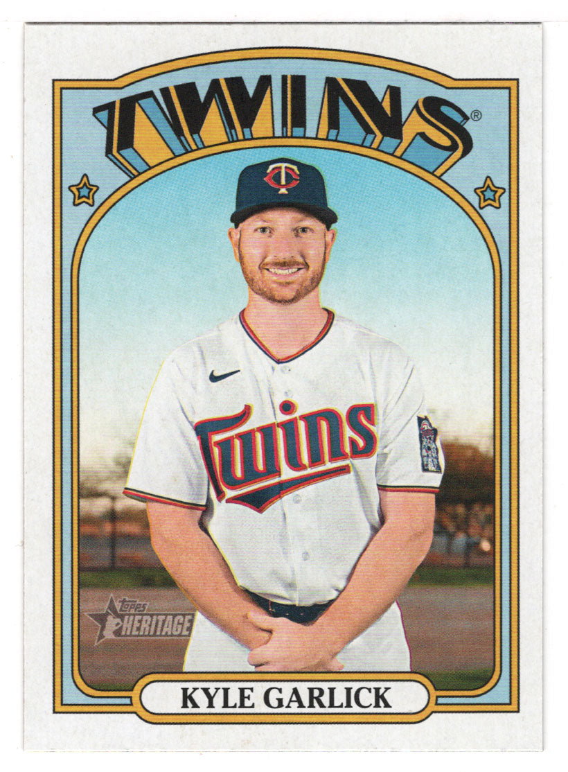Kyle Garlick - Minnesota Twins (MLB Baseball Card) 2021 Topps Heritage # 668 Mint