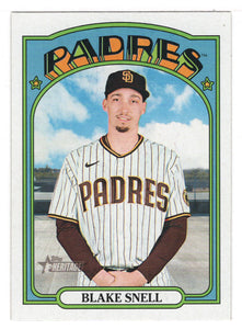 Blake Snell - San Diego Padres (MLB Baseball Card) 2021 Topps Heritage # 669 Mint
