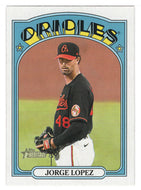 Jorge Lopez - Baltimore Orioles (MLB Baseball Card) 2021 Topps Heritage # 673 Mint