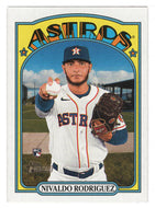 Nivaldo Rodriguez RC - Houston Astros (MLB Baseball Card) 2021 Topps Heritage # 675 Mint