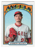 Andrew Heaney - Los Angeles Angels (MLB Baseball Card) 2021 Topps Heritage # 681 Mint