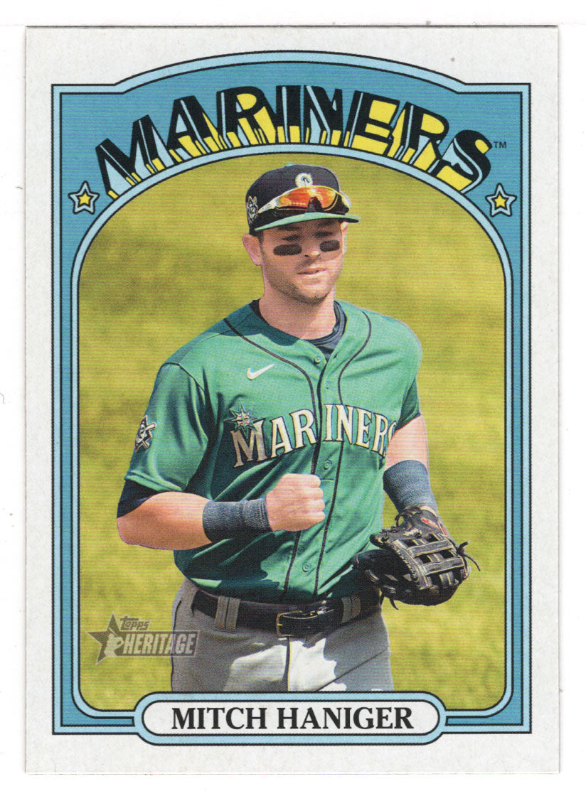 Mitch Haniger - Seattle Mariners (MLB Baseball Card) 2021 Topps Heritage # 684 Mint