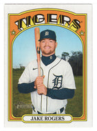 Jake Rogers - Detroit Tigers (MLB Baseball Card) 2021 Topps Heritage # 685 Mint