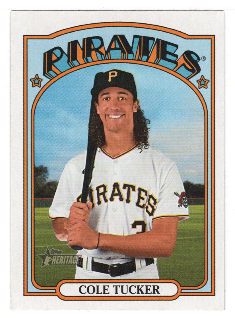 Cole Tucker - Pittsburgh Pirates (MLB Baseball Card) 2021 Topps Heritage # 695 Mint