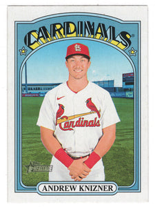 Andrew Knizner - St. Louis Cardinals - SP (MLB Baseball Card) 2021 Topps Heritage # 711 Mint