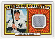 Gleyber Torres - New York Yankees (MLB Baseball Card) 2021 Topps Heritage - Clubhouse Collection Relics - Jersey # CC-GT Mint