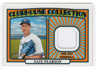 Nate Pearson - Toronto Blue Jays (MLB Baseball Card) 2021 Topps Heritage - Clubhouse Collection Relics - Jersey # CC-NP Mint