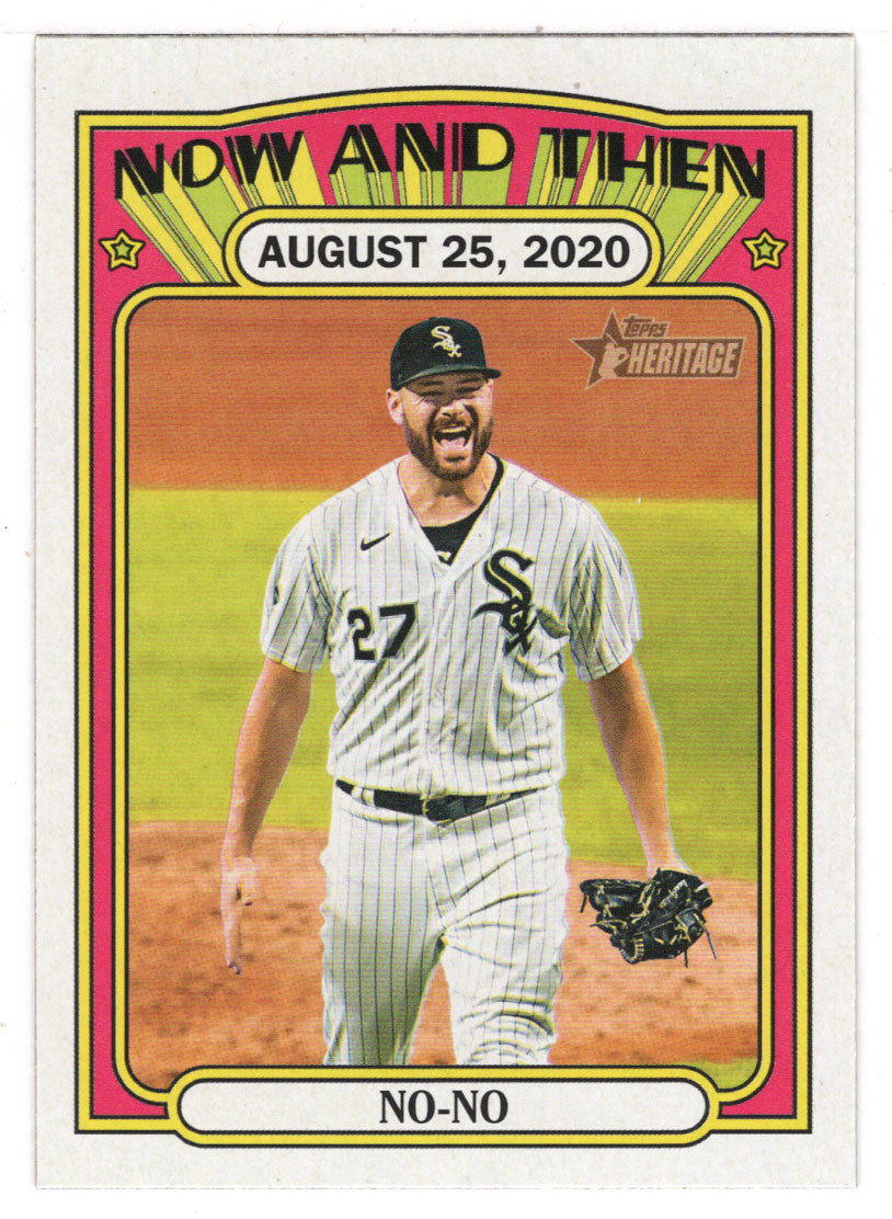 Lucas Giolito - Chicago White Sox (MLB Baseball Card) 2021 Topps Heritage - Now And Then # NT-3 Mint