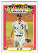 Lucas Giolito - Chicago White Sox (MLB Baseball Card) 2021 Topps Heritage - Now And Then # NT-3 Mint