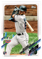 Eddy Alvarez RC - Miami Marlins (MLB Baseball Card) 2021 Topps Opening Day # 8 Mint