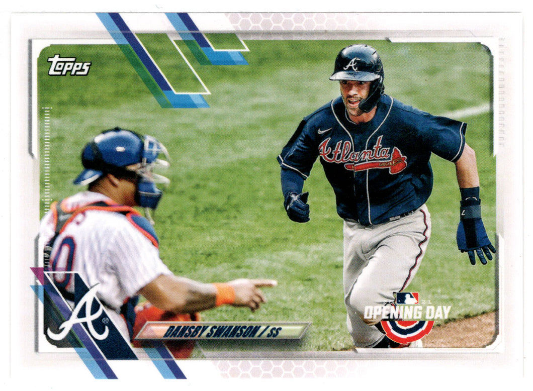 Dansby Swanson - Atlanta Braves (MLB Baseball Card) 2021 Topps Opening Day # 11 Mint