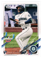 Evan White RC - Seattle Mariners (MLB Baseball Card) 2021 Topps Opening Day # 19 Mint