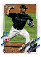 Sixto Sanchez RC - Miami Marlins (MLB Baseball Card) 2021 Topps Opening Day # 24 Mint