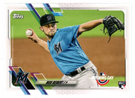 Nick Neidert RC - Miami Marlins (MLB Baseball Card) 2021 Topps Opening Day # 28 Mint