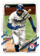 Leody Taveras RC - Texas Rangers (MLB Baseball Card) 2021 Topps Opening Day # 34 Mint