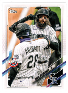 Charlie Blackmon - Colorado Rockies (MLB Baseball Card) 2021 Topps Opening Day # 42 Mint