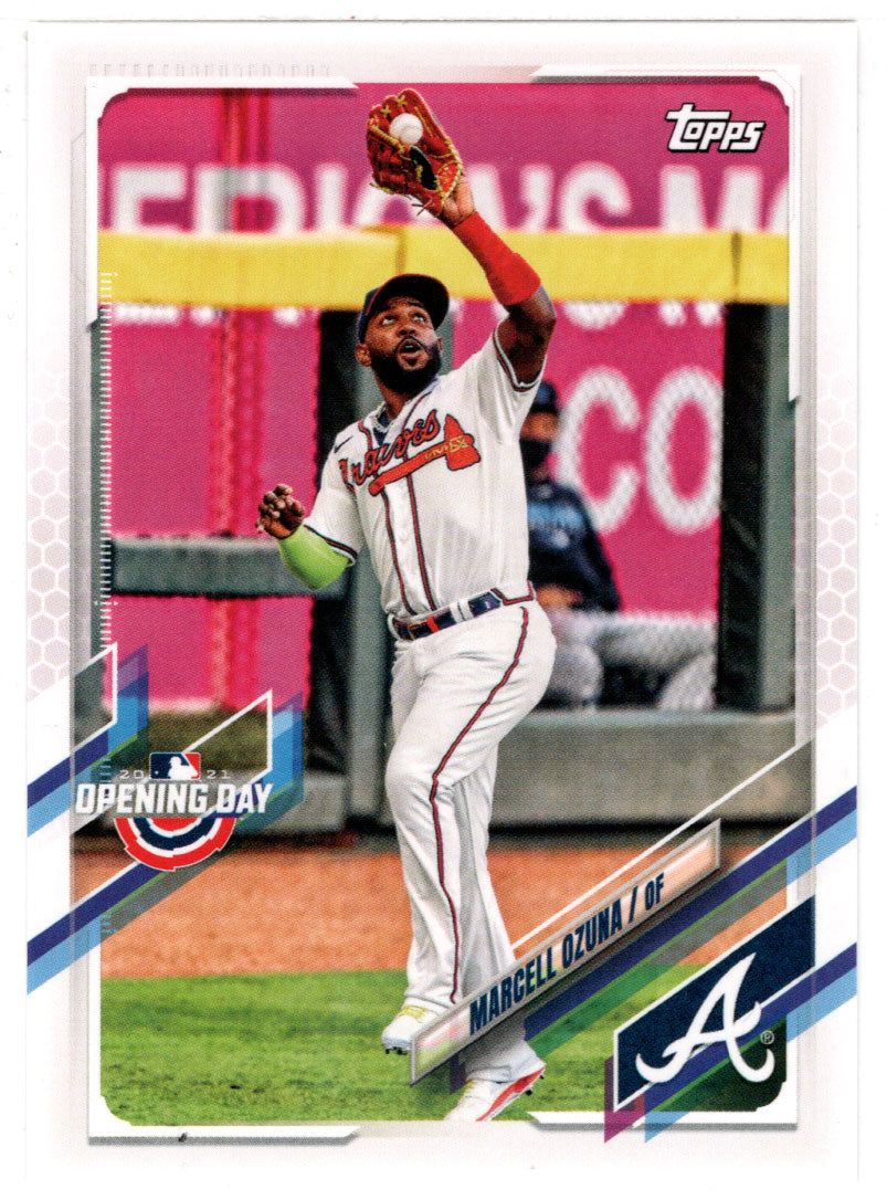 Marcell Ozuna - Atlanta Braves (MLB Baseball Card) 2021 Topps Opening Day # 47 Mint