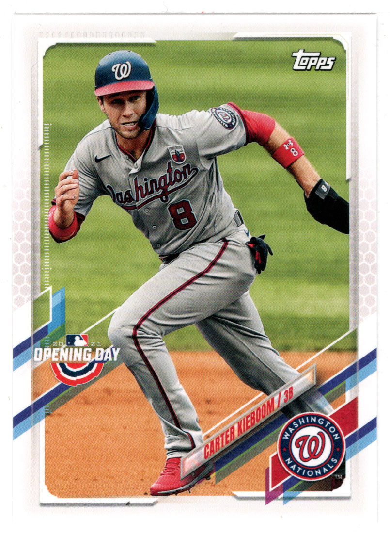 Carter Kieboom - Washington Nationals (MLB Baseball Card) 2021 Topps Opening Day # 61 Mint