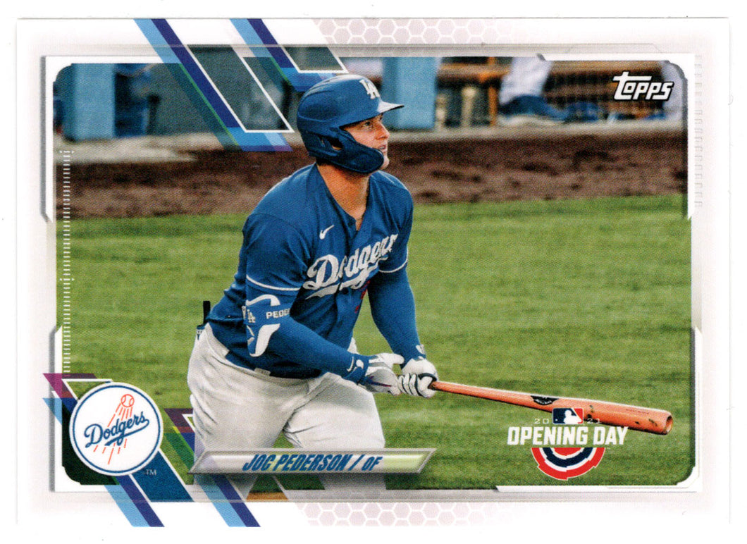 Joc Pederson - Los Angeles Dodgers (MLB Baseball Card) 2021 Topps Opening Day # 64 Mint