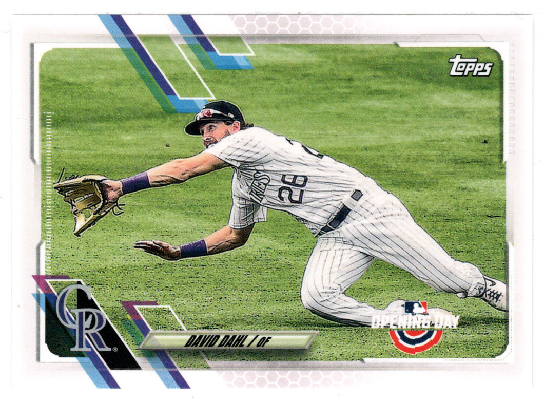 David Dahl - Colorado Rockies (MLB Baseball Card) 2021 Topps Opening Day # 67 Mint