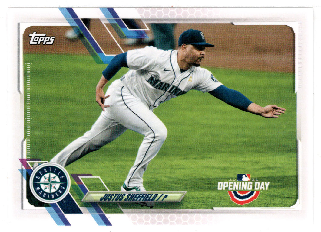Justus Sheffield - Seattle Mariners (MLB Baseball Card) 2021 Topps Opening Day # 83 Mint