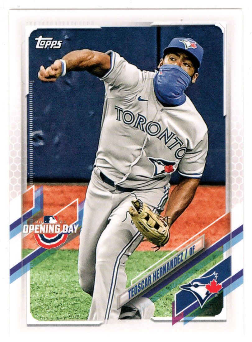 Teoscar Hernandez - Toronto Blue Jays (MLB Baseball Card) 2021 Topps Opening Day # 84 Mint