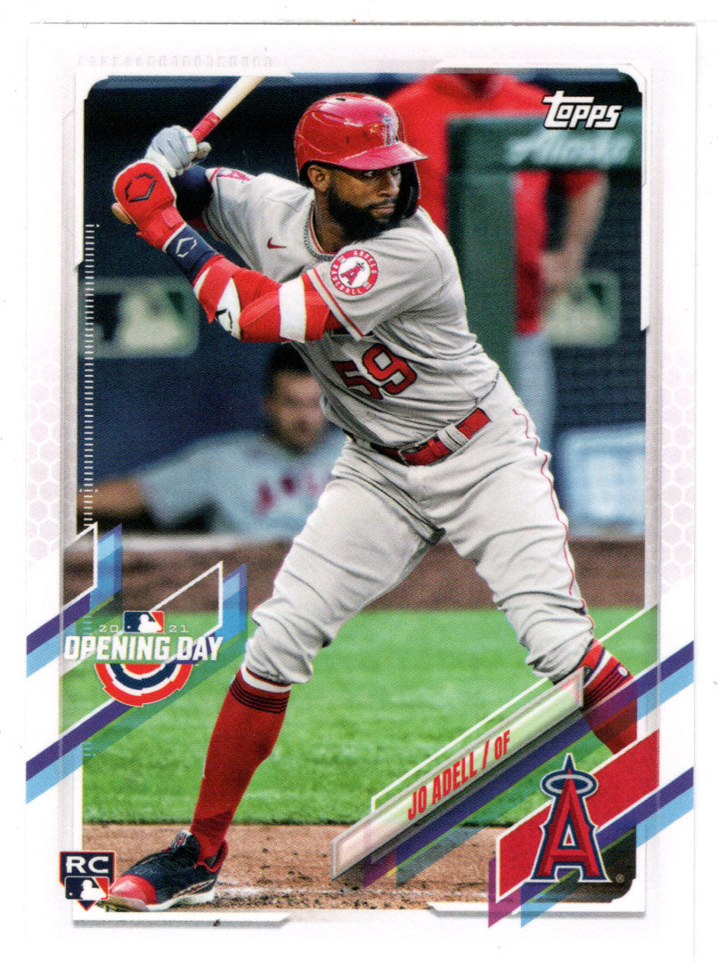 Jo Adell RC - Los Angeles Angels (MLB Baseball Card) 2021 Topps Opening Day # 85 Mint