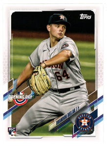 Brandon Bielak RC - Houston Astros (MLB Baseball Card) 2021 Topps Opening Day # 92 Mint