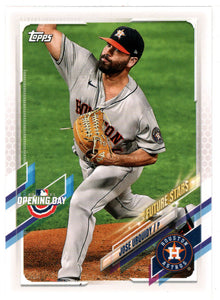 Jose Urquidy - Houston Astros (MLB Baseball Card) 2021 Topps Opening Day # 95 Mint