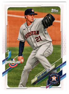 Zack Greinke - Houston Astros (MLB Baseball Card) 2021 Topps Opening Day # 114 Mint