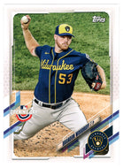 Brandon Woodruff - Milwaukee Brewers (MLB Baseball Card) 2021 Topps Opening Day # 120 Mint