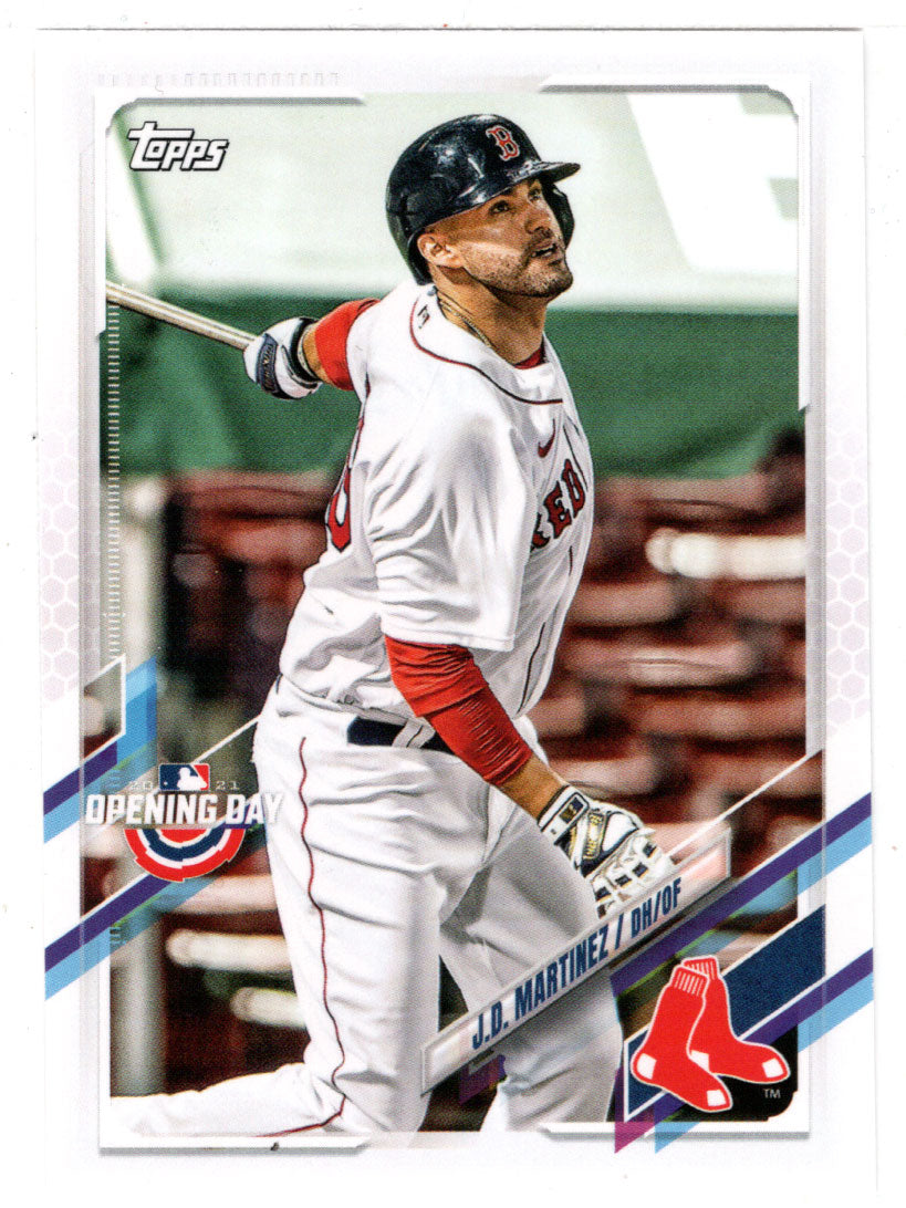 J.D. Martinez - Boston Red Sox (MLB Baseball Card) 2021 Topps Opening Day # 127 Mint