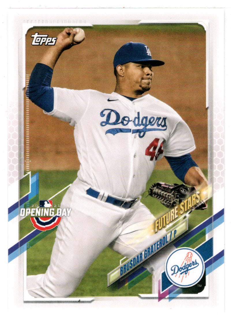 Brusdar Graterol - Los Angeles Dodgers (MLB Baseball Card) 2021 Topps Opening Day # 147 Mint