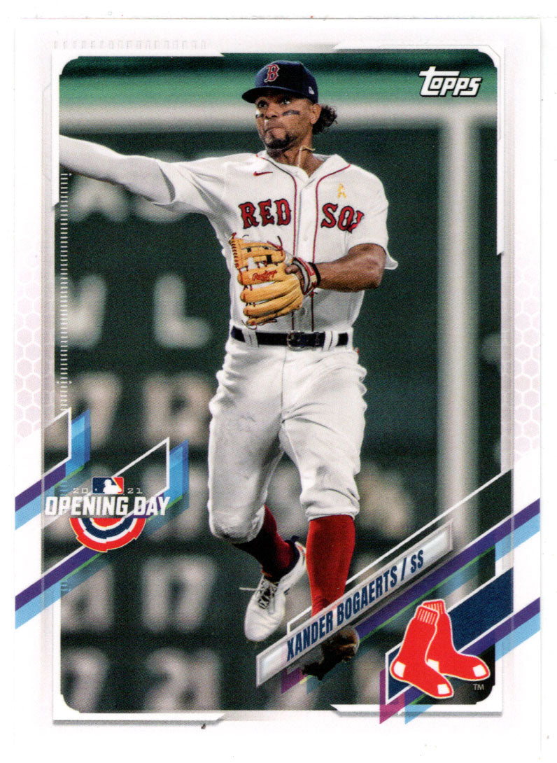 Xander Bogaerts - Boston Red Sox (MLB Baseball Card) 2021 Topps Opening Day # 158 Mint