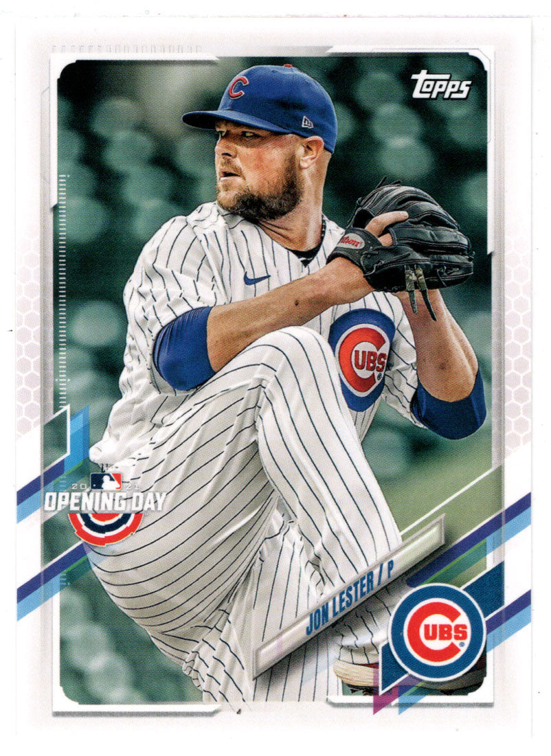 Jon Lester - Chicago Cubs (MLB Baseball Card) 2021 Topps Opening Day # 160 Mint