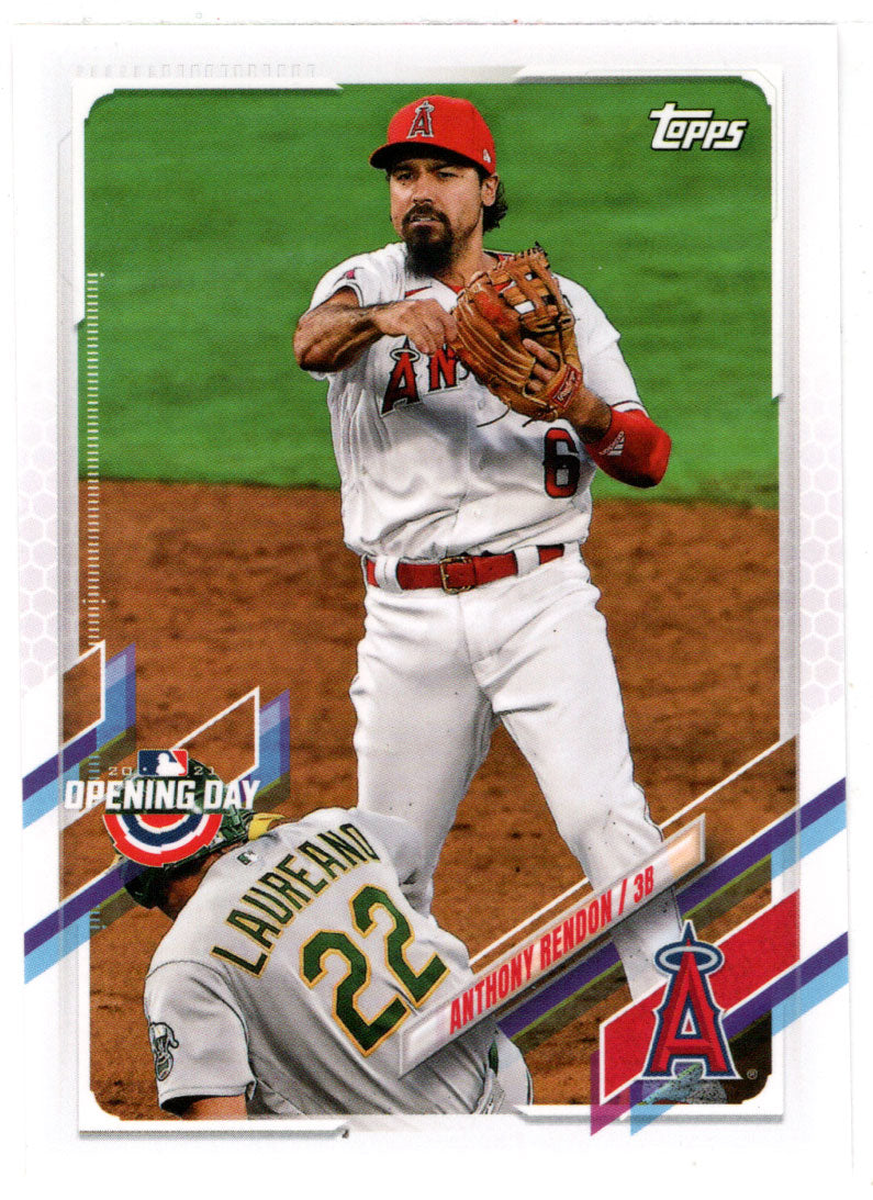 Anthony Rendon - Los Angeles Angels (MLB Baseball Card) 2021 Topps Opening Day # 162 Mint