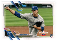 Brady Singer RC - Kansas City Royals (MLB Baseball Card) 2021 Topps Opening Day # 167 Mint