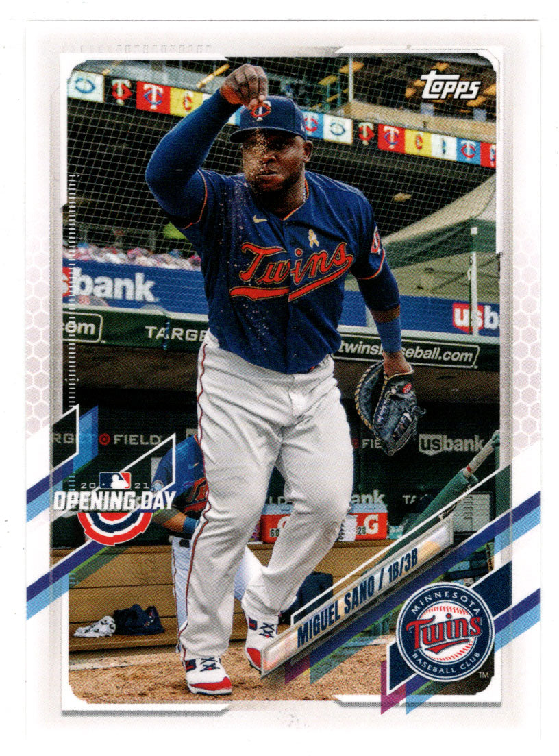 Miguel Sano - Minnesota Twins (MLB Baseball Card) 2021 Topps Opening Day # 169 Mint