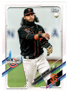 Brandon Crawford - San Francisco Giants (MLB Baseball Card) 2021 Topps Opening Day # 171 Mint