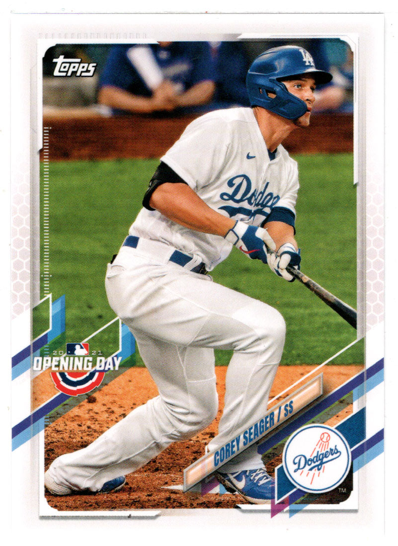 Corey Seager - Los Angeles Dodgers (MLB Baseball Card) 2021 Topps Opening Day # 174 Mint