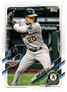 Mark Canha - Oakland Athletics (MLB Baseball Card) 2021 Topps Opening Day # 186 Mint