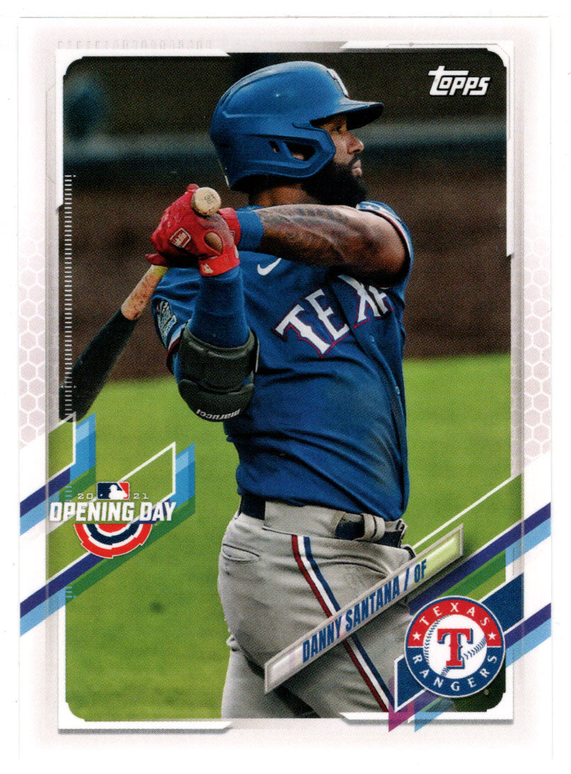 Danny Santana - Texas Rangers (MLB Baseball Card) 2021 Topps Opening Day # 188 Mint