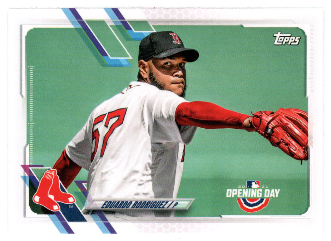 Eduardo Rodriguez - Boston Red Sox (MLB Baseball Card) 2021 Topps Opening Day # 191 Mint