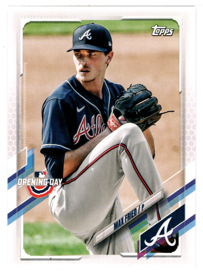 Max Fried - Atlanta Braves (MLB Baseball Card) 2021 Topps Opening Day # 198 Mint